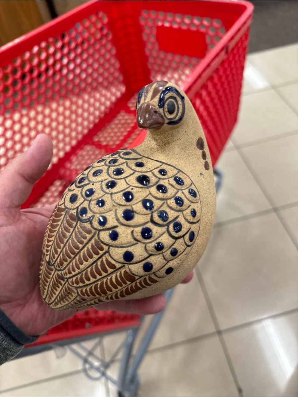 Netzi Tonala Quail Mexican Pottery